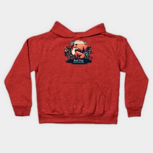 Red Fox - WILD NATURE - RED FOX -10 Kids Hoodie